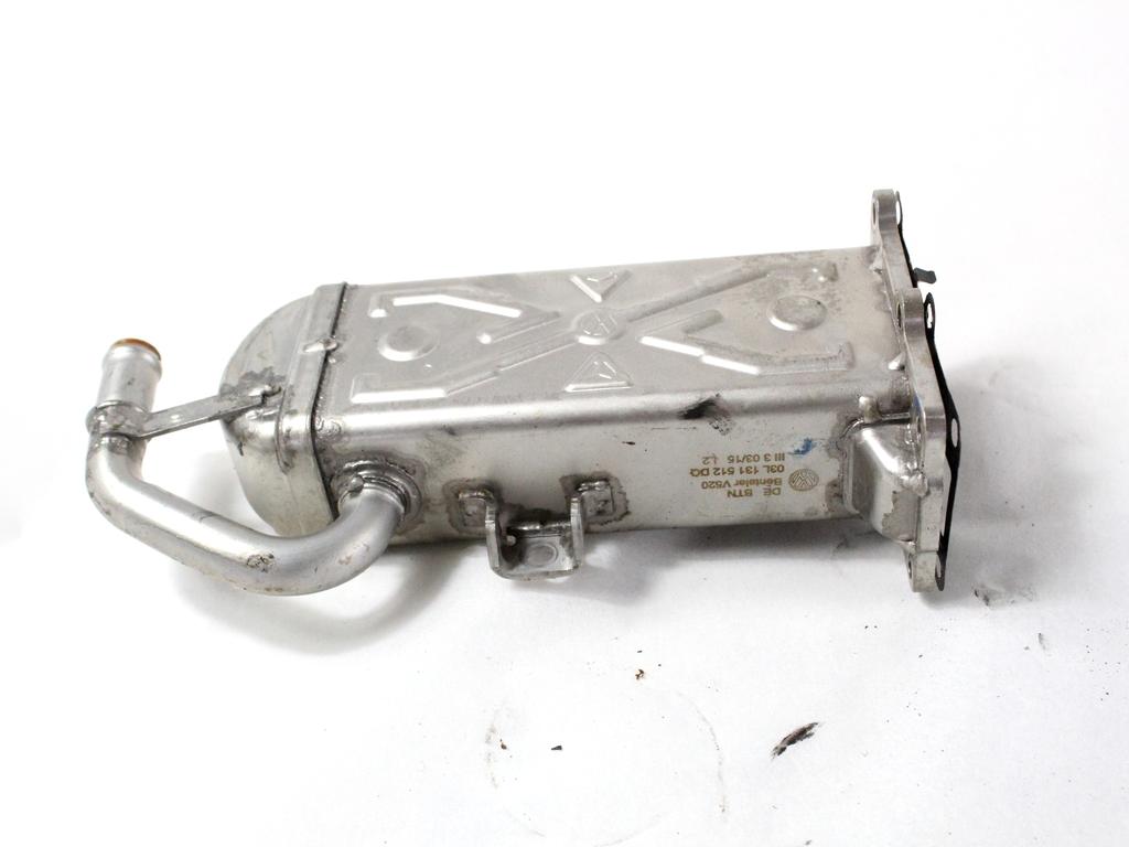 EGR VENTIL/IZMENJALNIK OEM N. 03L131512DQ ORIGINAL REZERVNI DEL VOLKSWAGEN TOURAN 1T3 MK1 R2 (2010 - 2015) DIESEL LETNIK 2015