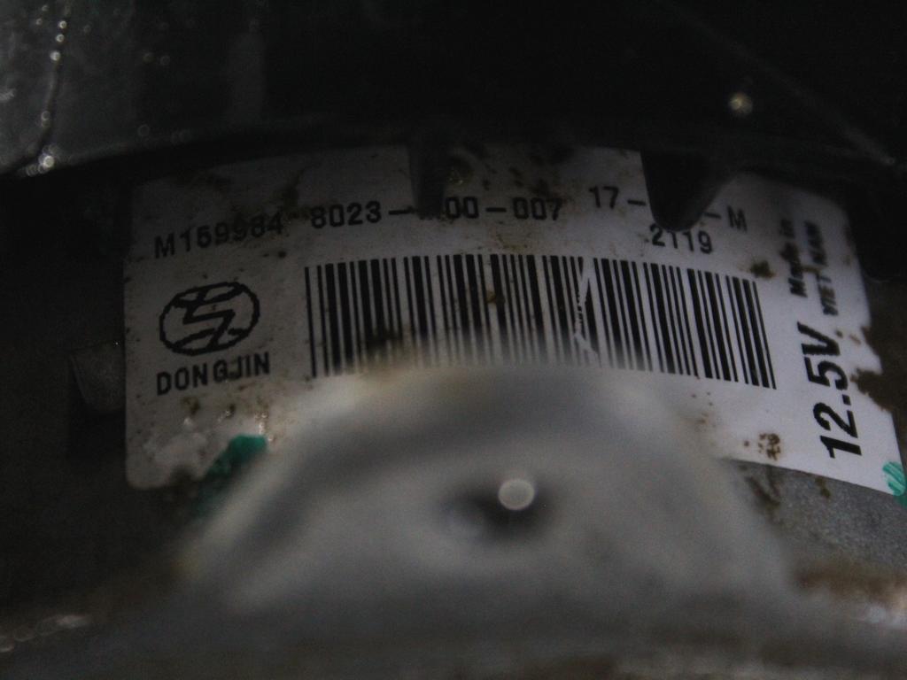 VENTILATOR HLADILNIKA OEM N. 1610781580 ORIGINAL REZERVNI DEL PEUGEOT 2008 U (2013 - 2019) BENZINA LETNIK 2018