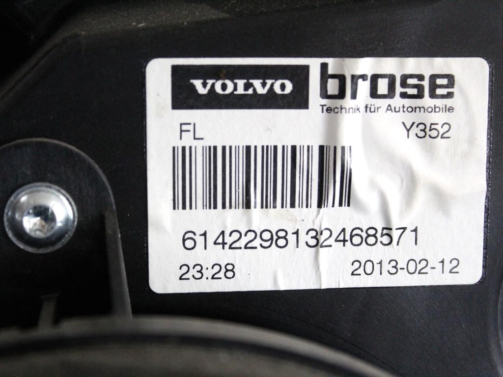 MEHANIZEM DVIGA SPREDNJIH STEKEL  OEM N. 57495 SISTEMA ALZACRISTALLO PORTA ANTERIORE ELETTR ORIGINAL REZERVNI DEL VOLVO V60 MK1 (2010 - 2018)DIESEL LETNIK 2013