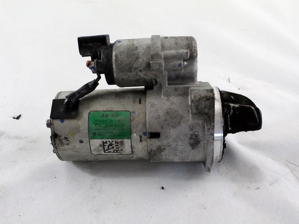 ZAGANJAC MOTORJA  OEM N. 361002A670 ORIGINAL REZERVNI DEL KIA VENGA YN (2010 - 2019)DIESEL LETNIK 2016