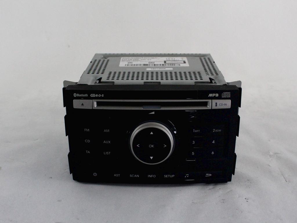 RADIO CD / OJACEVALNIK / IMETNIK HIFI OEM N. 96160-1P050 ORIGINAL REZERVNI DEL KIA VENGA YN (2010 - 2019)DIESEL LETNIK 2016