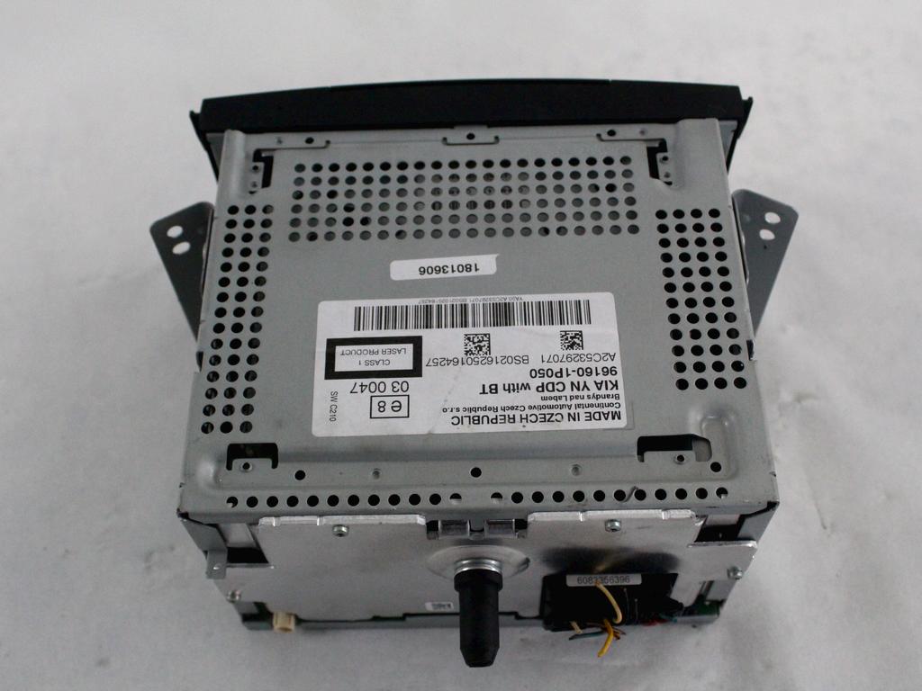 RADIO CD / OJACEVALNIK / IMETNIK HIFI OEM N. 96160-1P050 ORIGINAL REZERVNI DEL KIA VENGA YN (2010 - 2019)DIESEL LETNIK 2016