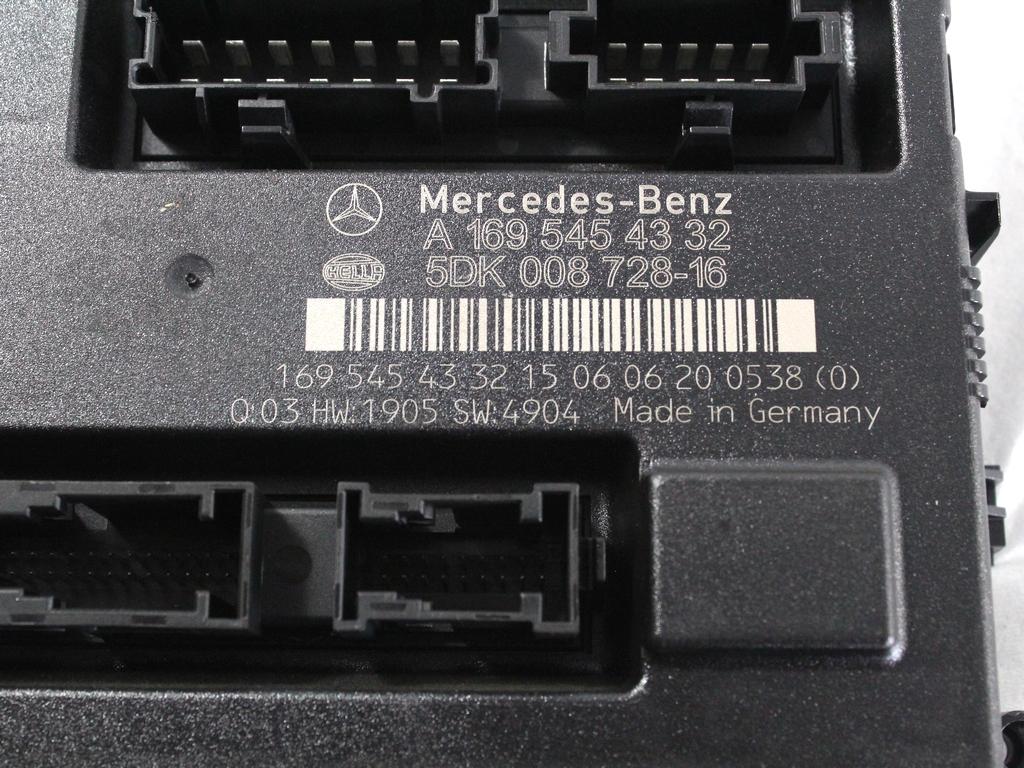 KOMPLET ODKLEPANJE IN VZIG  OEM N. 18264 KIT ACCENSIONE AVVIAMENTO ORIGINAL REZERVNI DEL MERCEDES CLASSE A W169 5P C169 3P (2004 - 04/2008) DIESEL LETNIK 2006