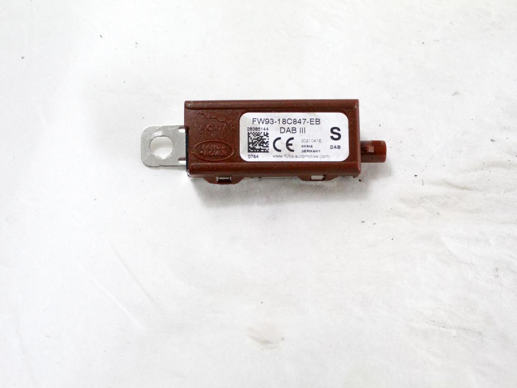 OJACEVALEC / ANTENA OEM N. FW93-18C847-EB ORIGINAL REZERVNI DEL LAND ROVER RANGE ROVER EVOQUE L551 (DAL 2019)IBRIDO (ELETTRICO-DIESEL)   LETNIK 2021