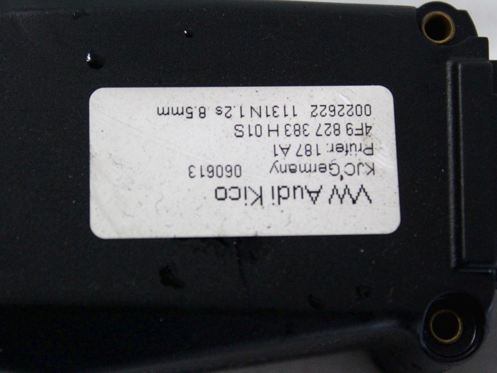 ZAKLEPANJE PRTLJA?NIH VRAT  OEM N. 4F9827383H ORIGINAL REZERVNI DEL AUDI A6 C7 BER/SW/ALLROAD (2011 - 2018)DIESEL LETNIK 2013