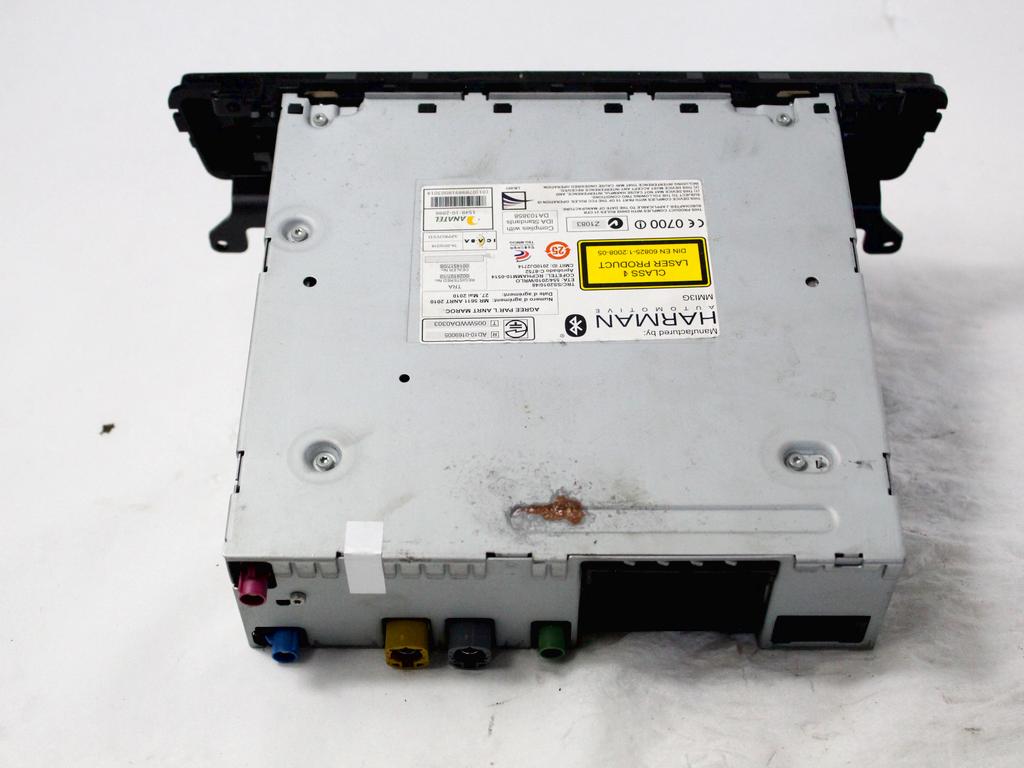 RADIO CD / OJACEVALNIK / IMETNIK HIFI OEM N. 4G0035670K ORIGINAL REZERVNI DEL AUDI A6 C7 BER/SW/ALLROAD (2011 - 2018)DIESEL LETNIK 2013