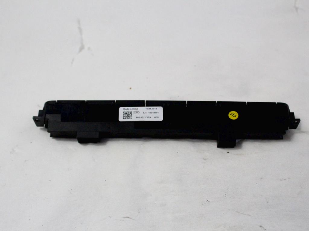 RAZLICNA STIKALA  OEM N. 4G0927137K ORIGINAL REZERVNI DEL AUDI A6 C7 BER/SW/ALLROAD (2011 - 2018)DIESEL LETNIK 2013