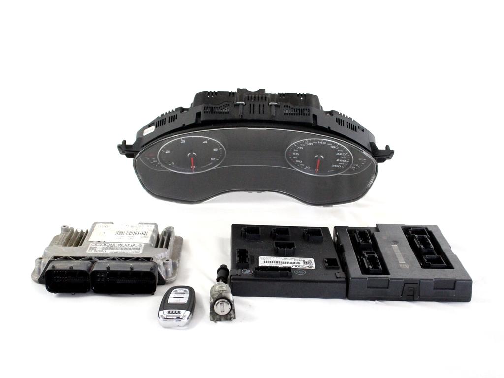 KOMPLET ODKLEPANJE IN VZIG  OEM N. 10413 KIT ACCENSIONE AVVIAMENTO ORIGINAL REZERVNI DEL AUDI A6 C7 BER/SW/ALLROAD (2011 - 2018)DIESEL LETNIK 2013