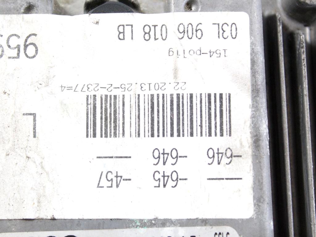 KOMPLET ODKLEPANJE IN VZIG  OEM N. 10413 KIT ACCENSIONE AVVIAMENTO ORIGINAL REZERVNI DEL AUDI A6 C7 BER/SW/ALLROAD (2011 - 2018)DIESEL LETNIK 2013