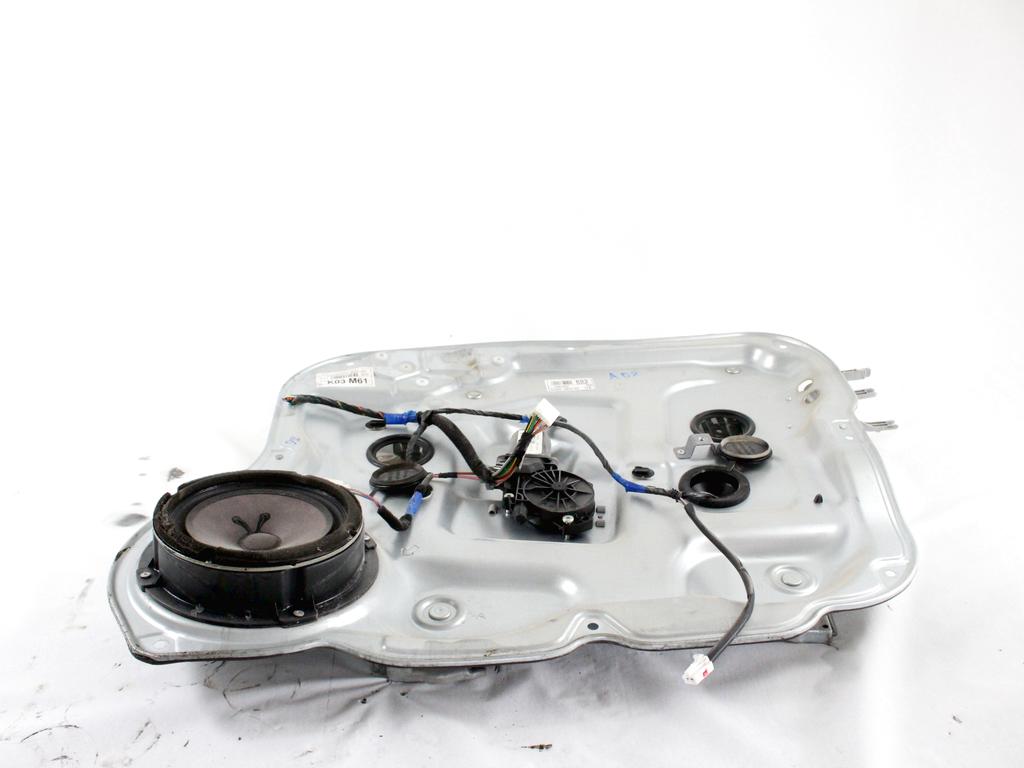 MEHANIZEM DVIGA SPREDNJIH STEKEL  OEM N. 18502 SISTEMA ALZACRISTALLO PORTA ANTERIORE ELETTR ORIGINAL REZERVNI DEL HYUNDAI SANTA FE CM MK2 (2006 - 2012)DIESEL LETNIK 2011