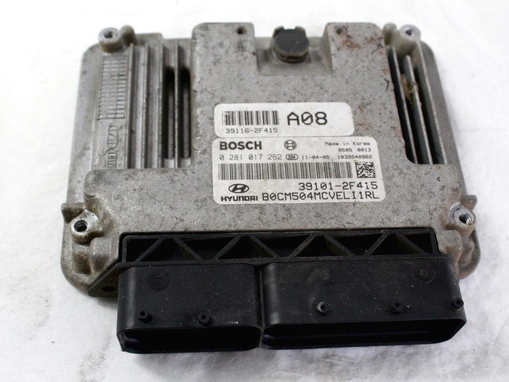 OSNOVNA KRMILNA ENOTA DDE / MODUL ZA VBRIZGAVANJE OEM N. 39101-2F415 ORIGINAL REZERVNI DEL HYUNDAI SANTA FE CM MK2 (2006 - 2012)DIESEL LETNIK 2011