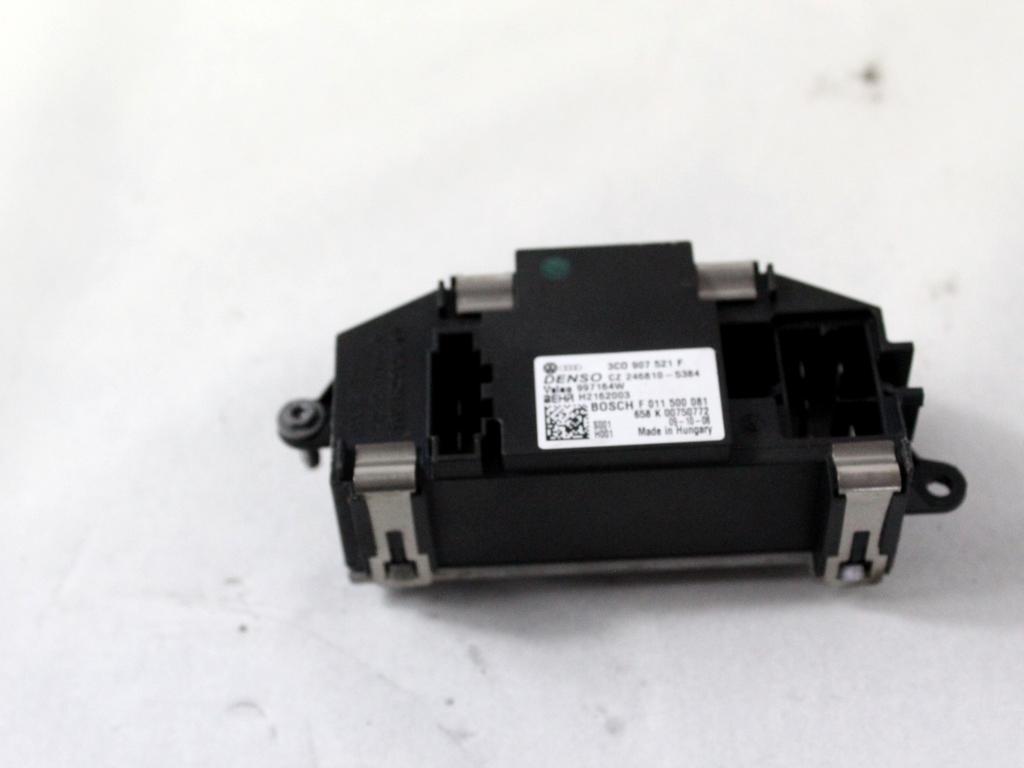 REGULATOR PREZRACEVANJA OEM N. 3C0907521F ORIGINAL REZERVNI DEL VOLKSWAGEN TIGUAN 5N MK1 (2007 - 2011)DIESEL LETNIK 2009