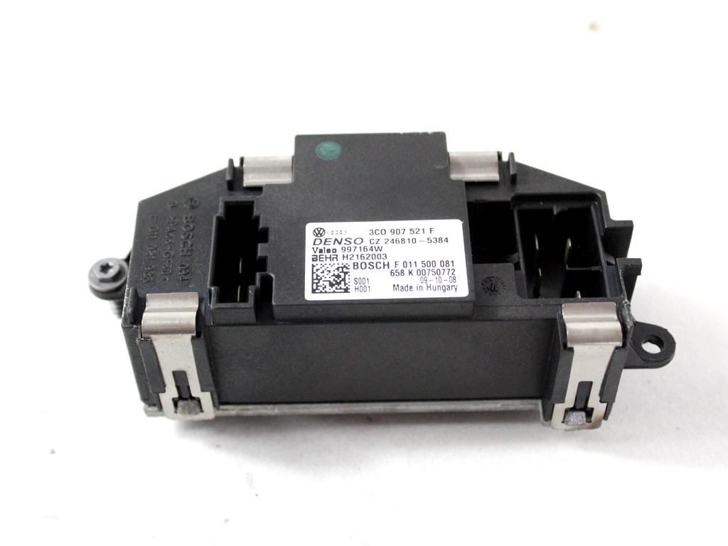 REGULATOR PREZRACEVANJA OEM N. 3C0907521F ORIGINAL REZERVNI DEL VOLKSWAGEN TIGUAN 5N MK1 (2007 - 2011)DIESEL LETNIK 2009