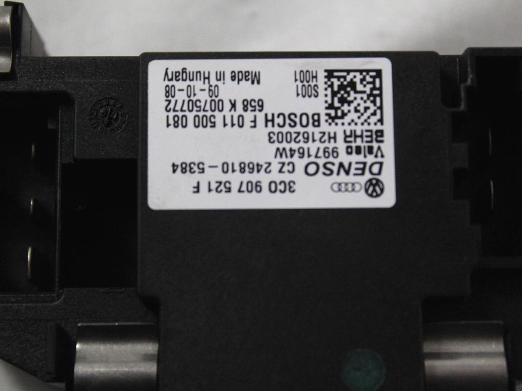 REGULATOR PREZRACEVANJA OEM N. 3C0907521F ORIGINAL REZERVNI DEL VOLKSWAGEN TIGUAN 5N MK1 (2007 - 2011)DIESEL LETNIK 2009