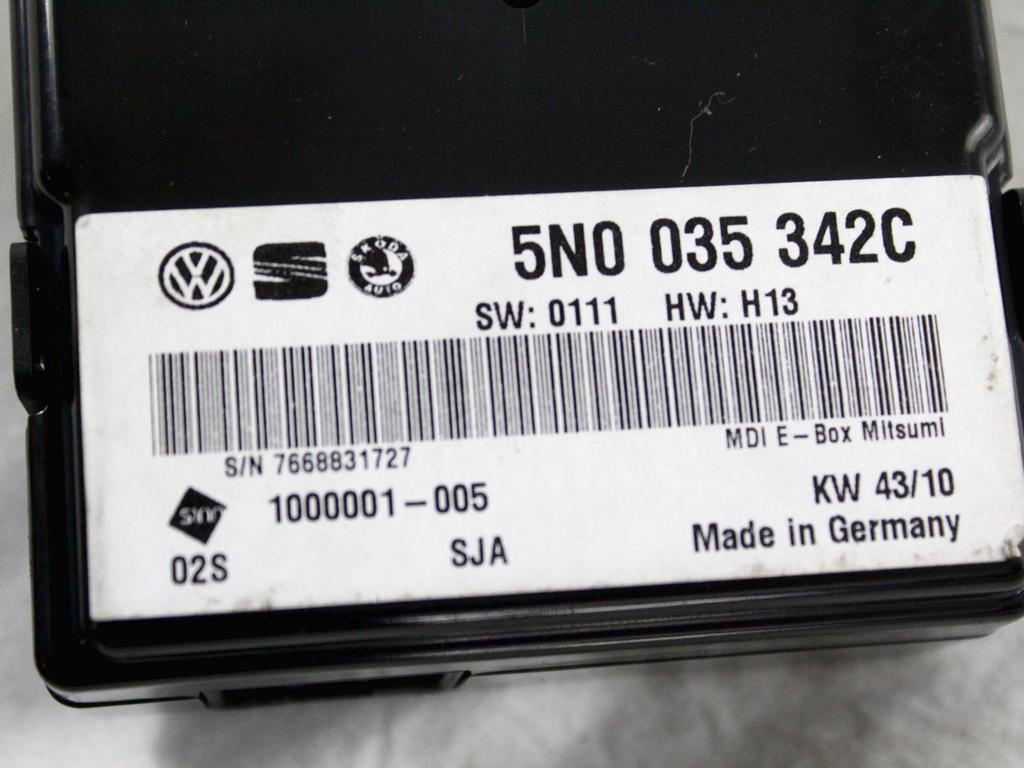 RAZNE KRMILNE ENOTE  OEM N. 5N0035342C ORIGINAL REZERVNI DEL VOLKSWAGEN TIGUAN 5N MK1 (2007 - 2011)DIESEL LETNIK 2009