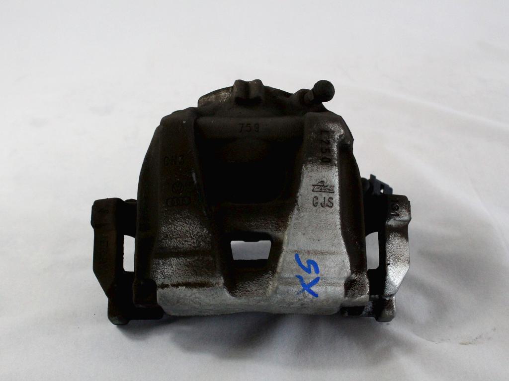 SPREDNJE LEVE ZAVORNE CELJUSTI  OEM N. 5N0615123 ORIGINAL REZERVNI DEL VOLKSWAGEN TIGUAN 5N MK1 (2007 - 2011)DIESEL LETNIK 2009