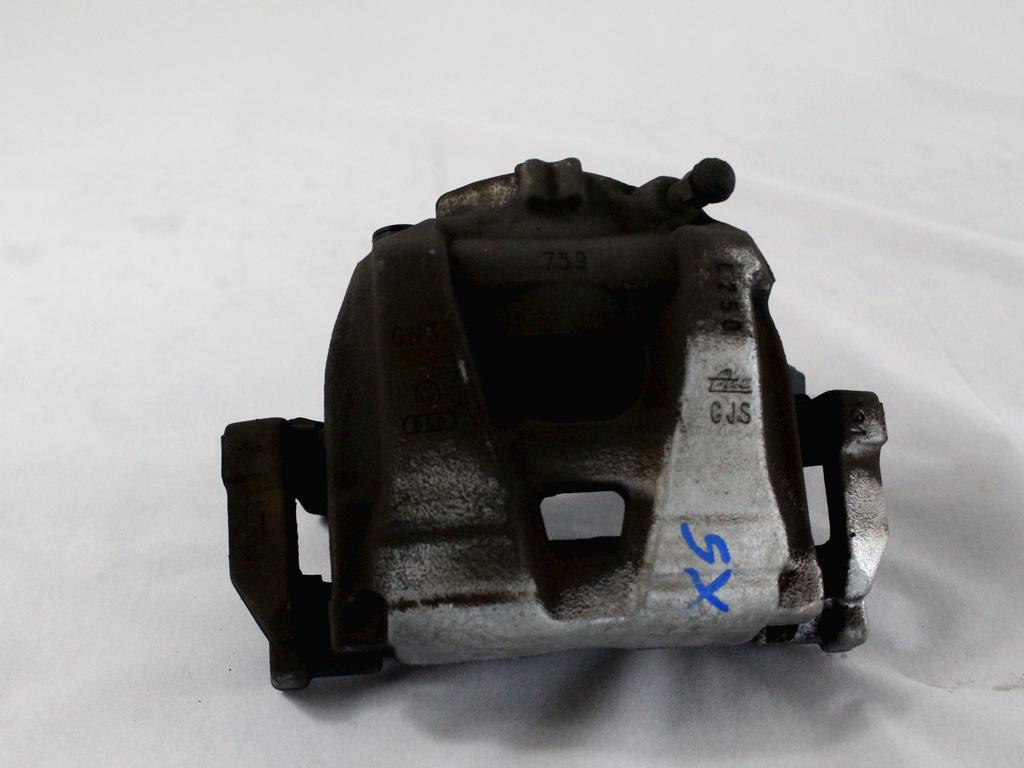 SPREDNJE LEVE ZAVORNE CELJUSTI  OEM N. 5N0615123 ORIGINAL REZERVNI DEL VOLKSWAGEN TIGUAN 5N MK1 (2007 - 2011)DIESEL LETNIK 2009