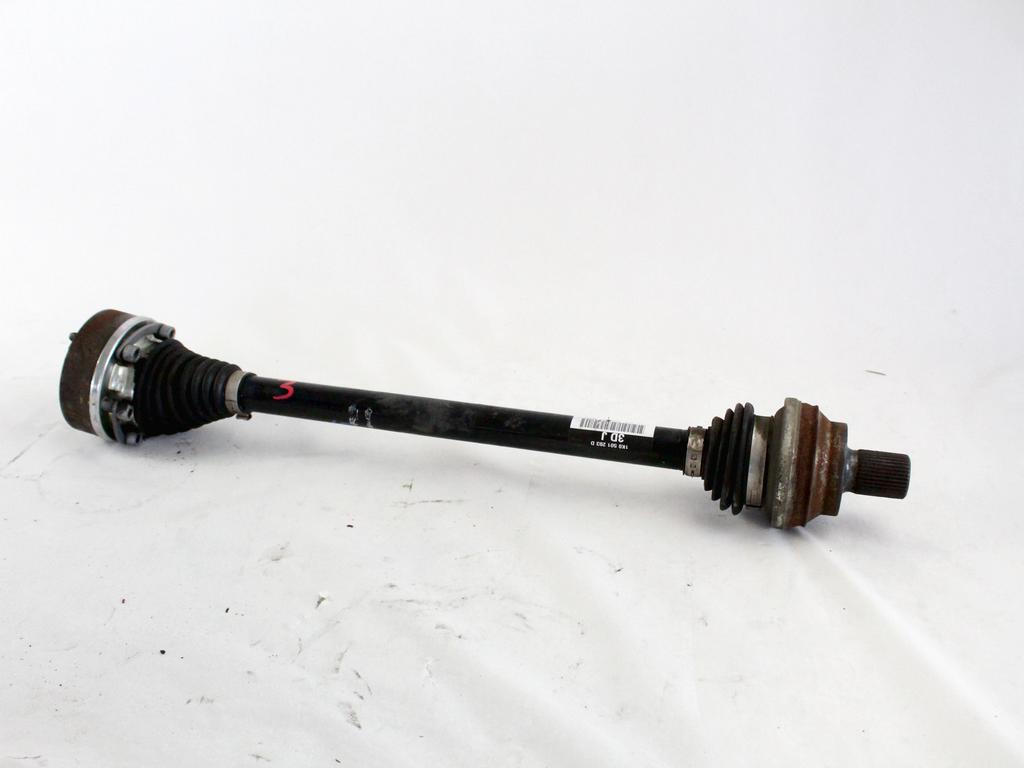 LEVA ZADNJA POGONSKA GRED  OEM N. 1K0501203D ORIGINAL REZERVNI DEL VOLKSWAGEN TIGUAN 5N MK1 (2007 - 2011)DIESEL LETNIK 2009