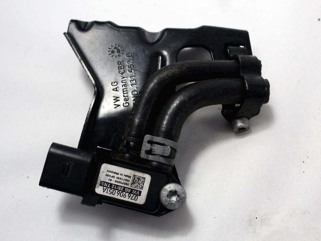 TLAK IZPUSNIH PLINOV SENZORJA OEM N. 076906051A ORIGINAL REZERVNI DEL VOLKSWAGEN TIGUAN 5N MK1 (2007 - 2011)DIESEL LETNIK 2009