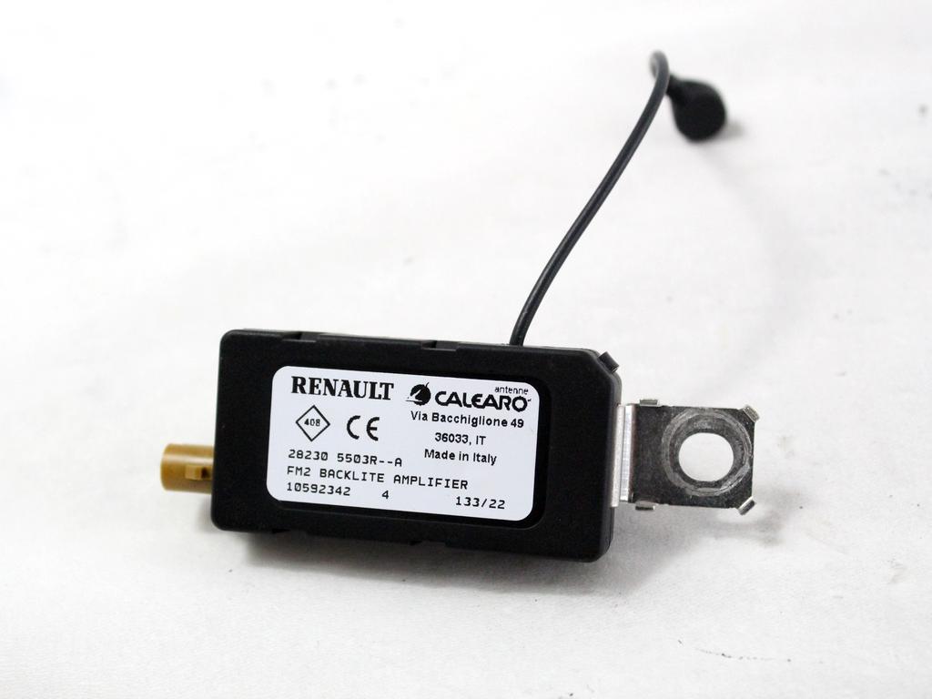 OJACEVALEC / ANTENA OEM N. 282305503R ORIGINAL REZERVNI DEL RENAULT CLIO B7 SCE MK5 (DAL 2019)IBRIDO (ELETRICO-BENZINA) LETNIK 2022