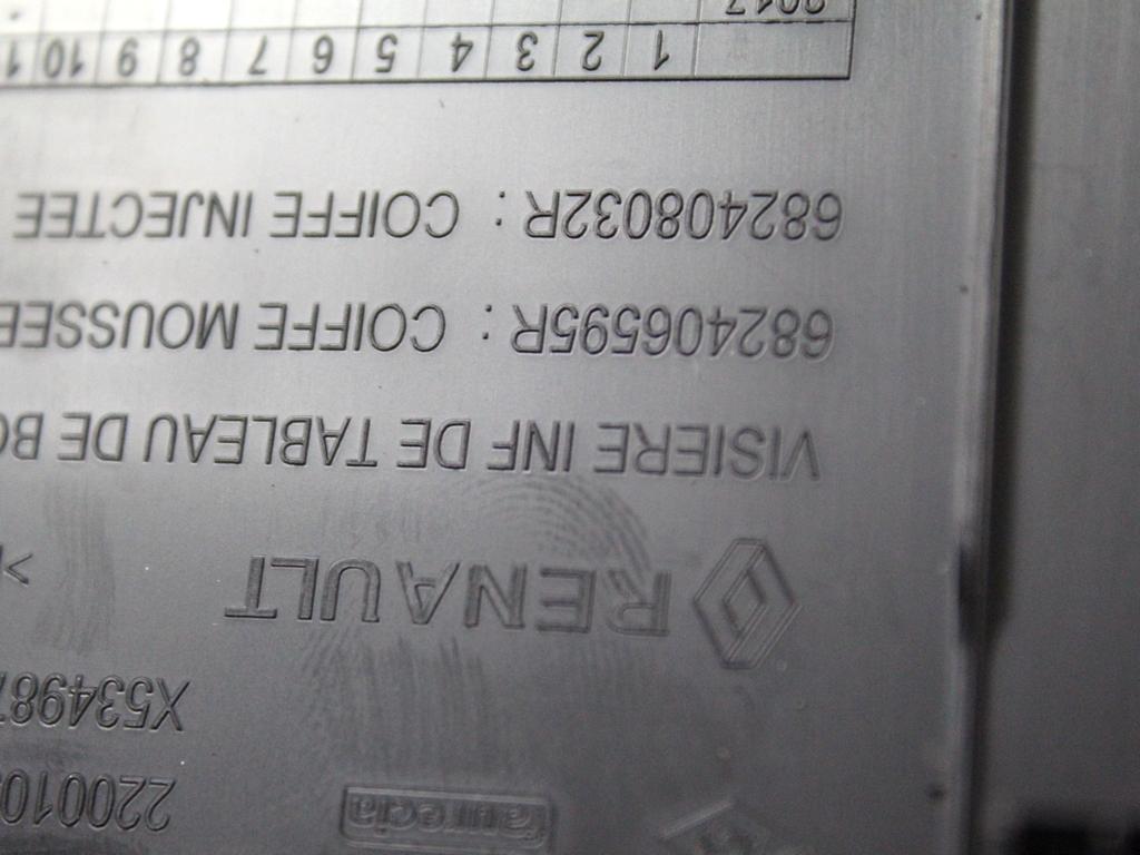 ARMATURNA PLO?CA OEM N. 682406595R ORIGINAL REZERVNI DEL RENAULT CLIO B7 SCE MK5 (DAL 2019)IBRIDO (ELETRICO-BENZINA) LETNIK 2022