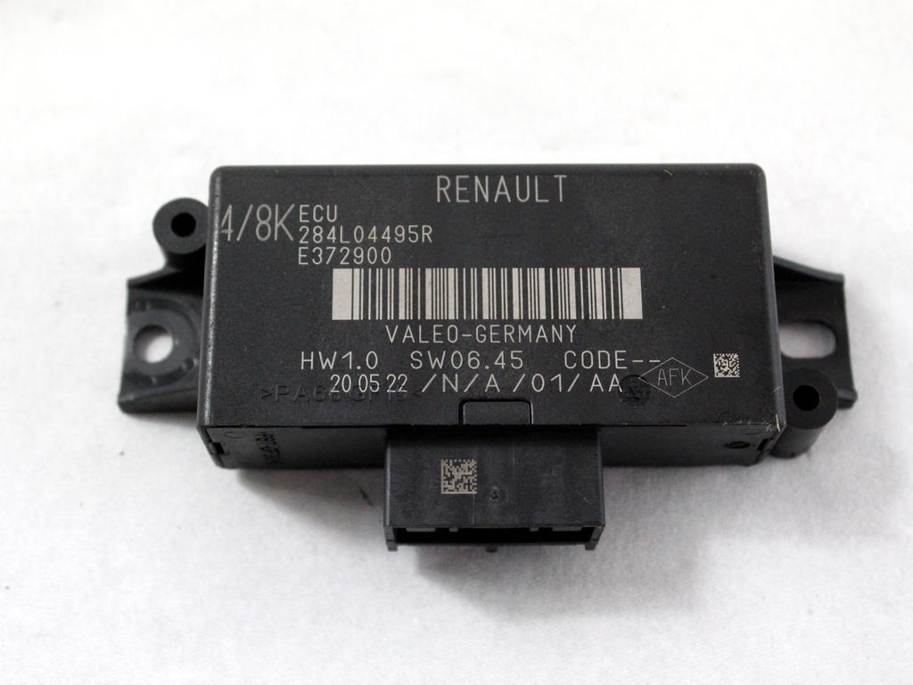 ECU PARKIRNI SENZORJI OEM N. 284L04495R ORIGINAL REZERVNI DEL RENAULT CLIO B7 SCE MK5 (DAL 2019)IBRIDO (ELETRICO-BENZINA) LETNIK 2022