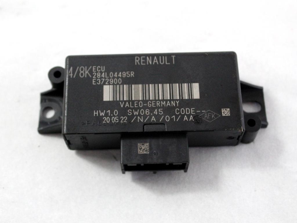 ECU PARKIRNI SENZORJI OEM N. 284L04495R ORIGINAL REZERVNI DEL RENAULT CLIO B7 SCE MK5 (DAL 2019)IBRIDO (ELETRICO-BENZINA) LETNIK 2022