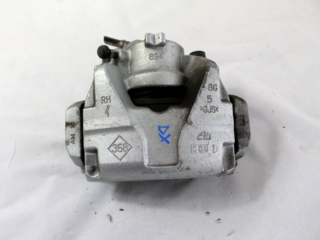 SPREDNJE DESNE ZAVORNE CELJUSTI  OEM N. 410016073R ORIGINAL REZERVNI DEL RENAULT CLIO B7 SCE MK5 (DAL 2019)IBRIDO (ELETRICO-BENZINA) LETNIK 2022