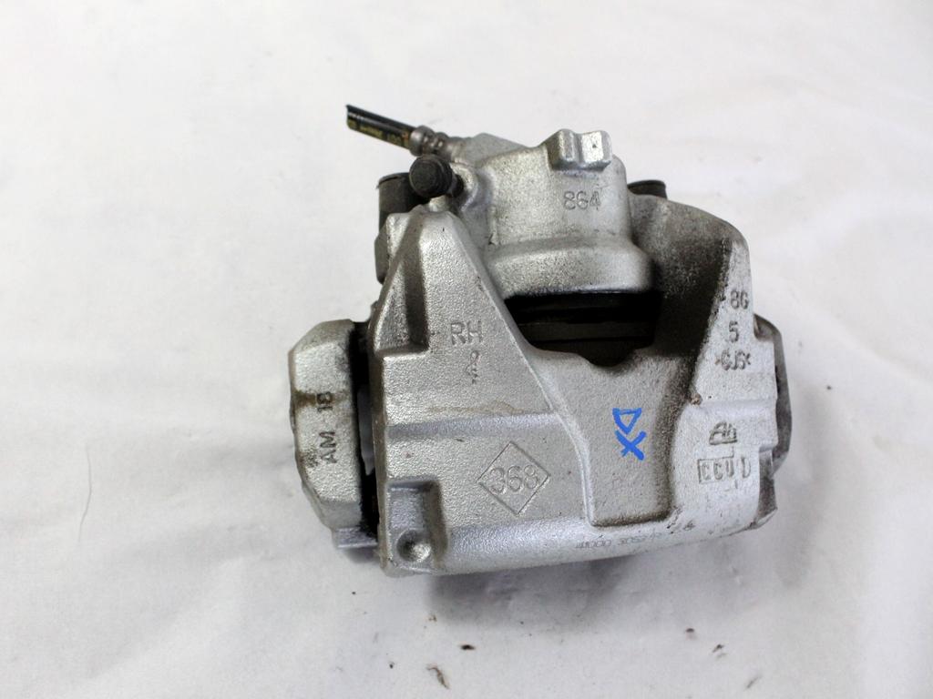 SPREDNJE DESNE ZAVORNE CELJUSTI  OEM N. 410016073R ORIGINAL REZERVNI DEL RENAULT CLIO B7 SCE MK5 (DAL 2019)IBRIDO (ELETRICO-BENZINA) LETNIK 2022