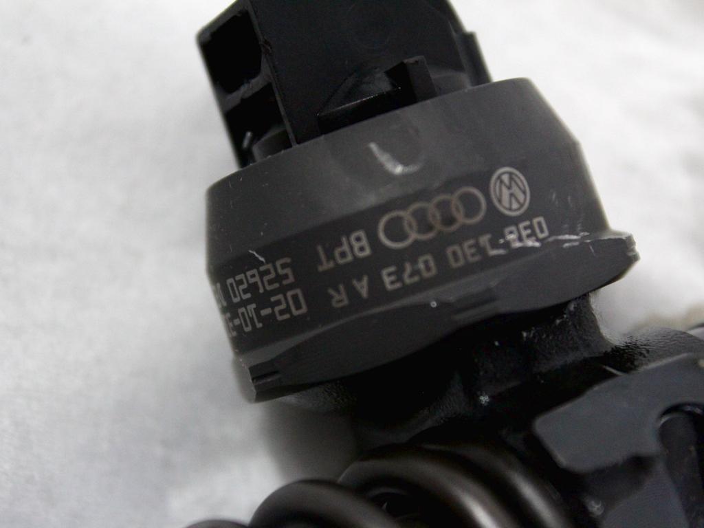 INJEKTORJI DIESEL OEM N. 038130073BA ORIGINAL REZERVNI DEL AUDI A4 B6 8E2 8E5 BER/SW (2001 - 2005) DIESEL LETNIK 2002