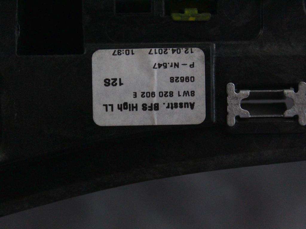 CENTRALNE PREZRACEVALNE SOBE  OEM N. 8W1820902E ORIGINAL REZERVNI DEL AUDI A4 B9 BER/SW/ALLROAD (2015 - 2019)DIESEL LETNIK 2017