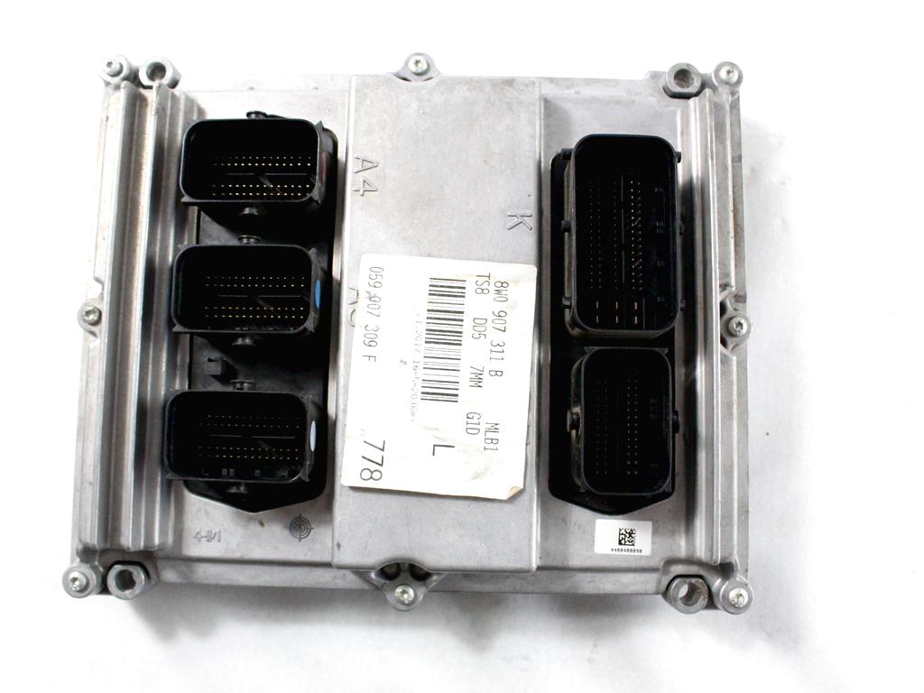 KOMPLET ODKLEPANJE IN VZIG  OEM N. 8W0907311B ORIGINAL REZERVNI DEL AUDI A4 B9 BER/SW/ALLROAD (2015 - 2019)DIESEL LETNIK 2017