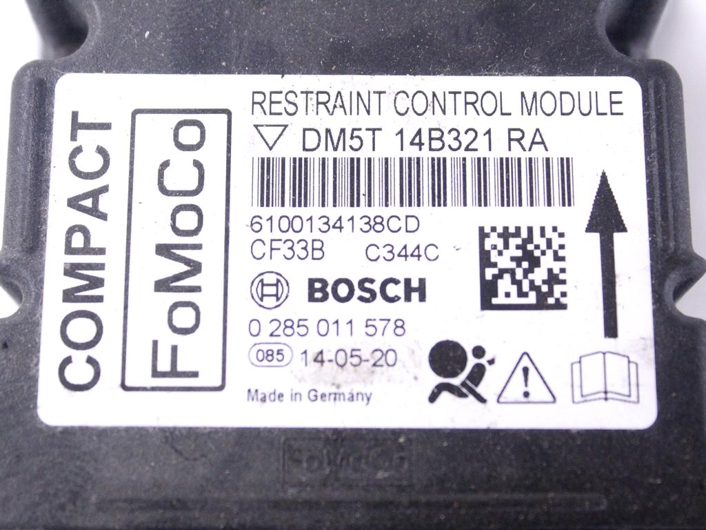 10 CENTRALINE AIRBAG USATE NON FUNZIONANTI DA RICODIFICARE AA6T-14B321-BA 8V51-14B321-EE 8V51-14B321-ED F1ET14B321CB F1ET14B321CC 6S6T14B056KC G1B5-14B321-AB 8V51-14B321-BG C1BT-14B321-CF DM5T14B321RA 