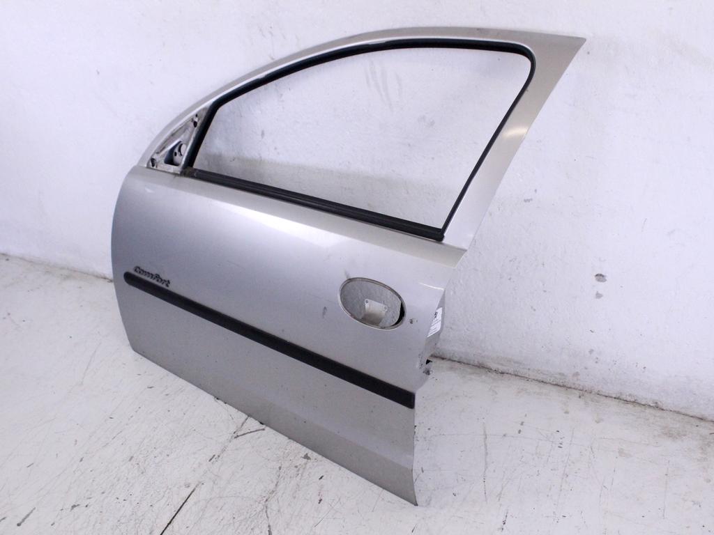 13114683 PORTA ANTERIORE SINISTRA GUIDATORE OPEL CORSA C 1.0 B 43KW 5M 5P (2001) RICAMBIO USATO LEGGERMENTE GRAFFIATA E SCROSTATA