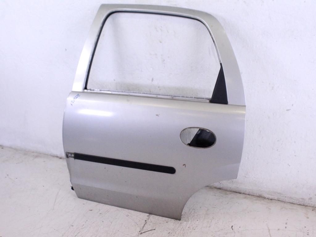 13114690 PORTA POSTERIORE SINISTRA OPEL CORSA C 1.0 B 43KW 5M 5P (2001) RICAMBIO USATO MODANATURA DANNEGGIATA