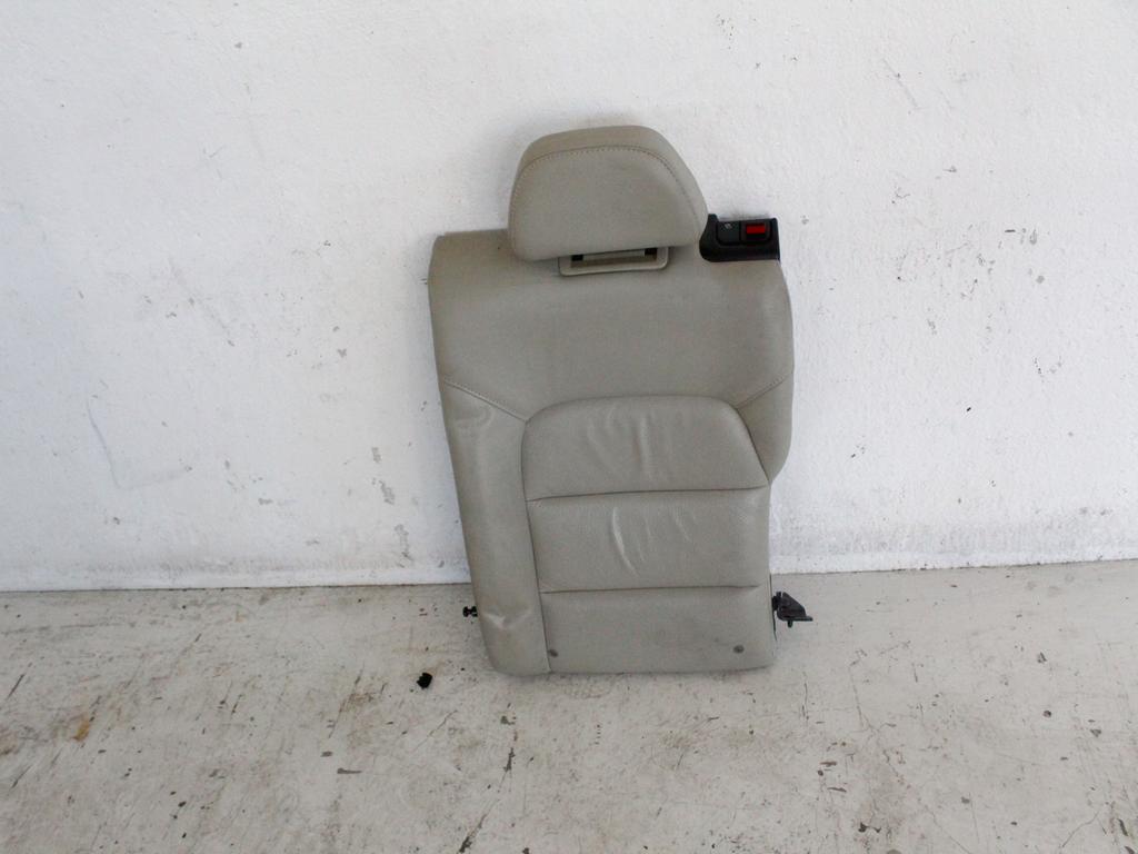 30727479 SCHIENALE SEDILE POSTERIORE LATO SINISTRO IN PELLE VOLVO V70 SW 2.0 D 120KW AUT 5P (2011) RICAMBIO USATO