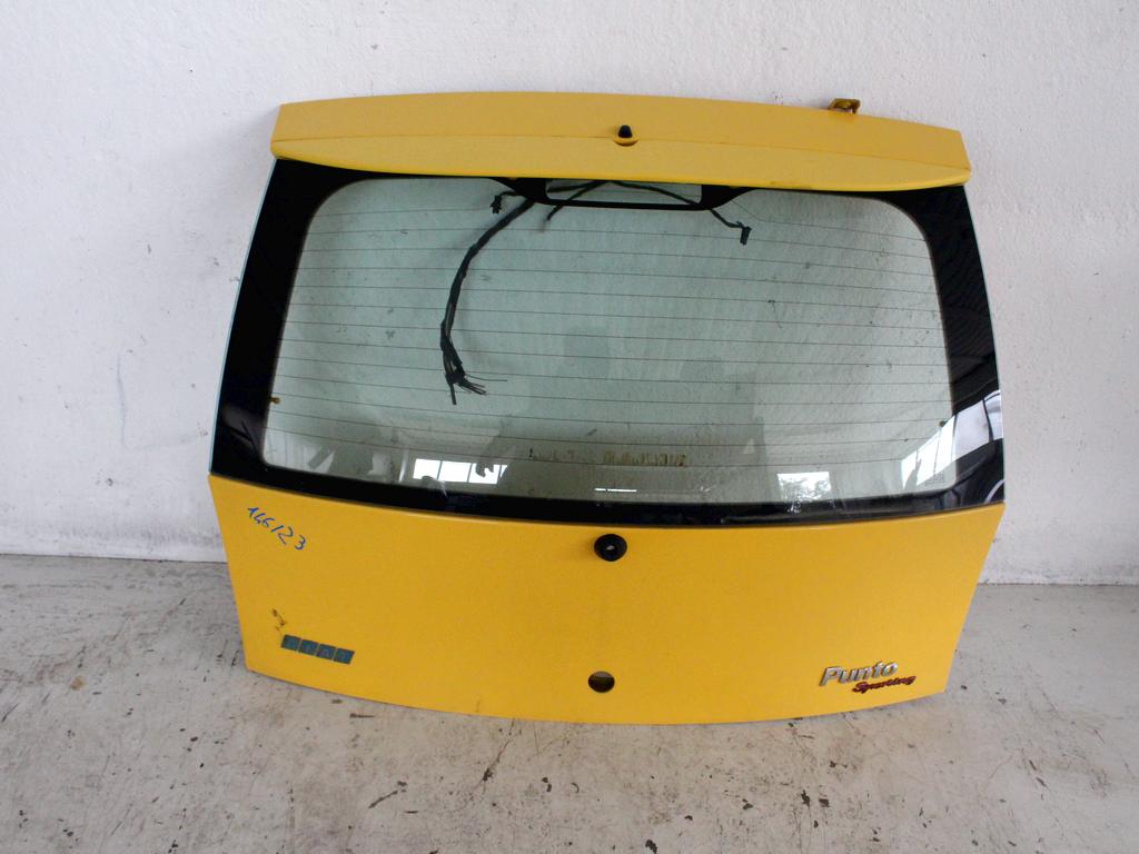 46773217 PORTELLONE COFANO POSTERIORE BAULE FIAT PUNTO 1.2 B 59KW 5M 3P (2003) RICAMBIO USATO CON LUNOTTO TERMICO