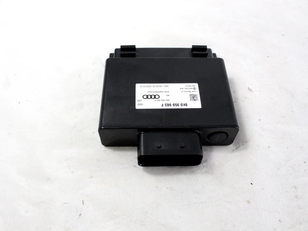 8K0959663F CENTRALINA MODULO STABILIZZATORE DI TENSIONE START AND STOP AUDI A6 C7 SW 3.0 D 160KW AUT 5P (2016) RICAMBIO USATO