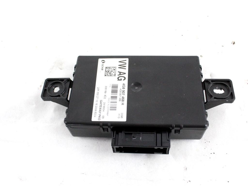 4G8907468H CENTRALINA GATEWAY AUDI A6 C7 SW 3.0 D 160KW AUT 5P (2016) RICAMBIO USATO 