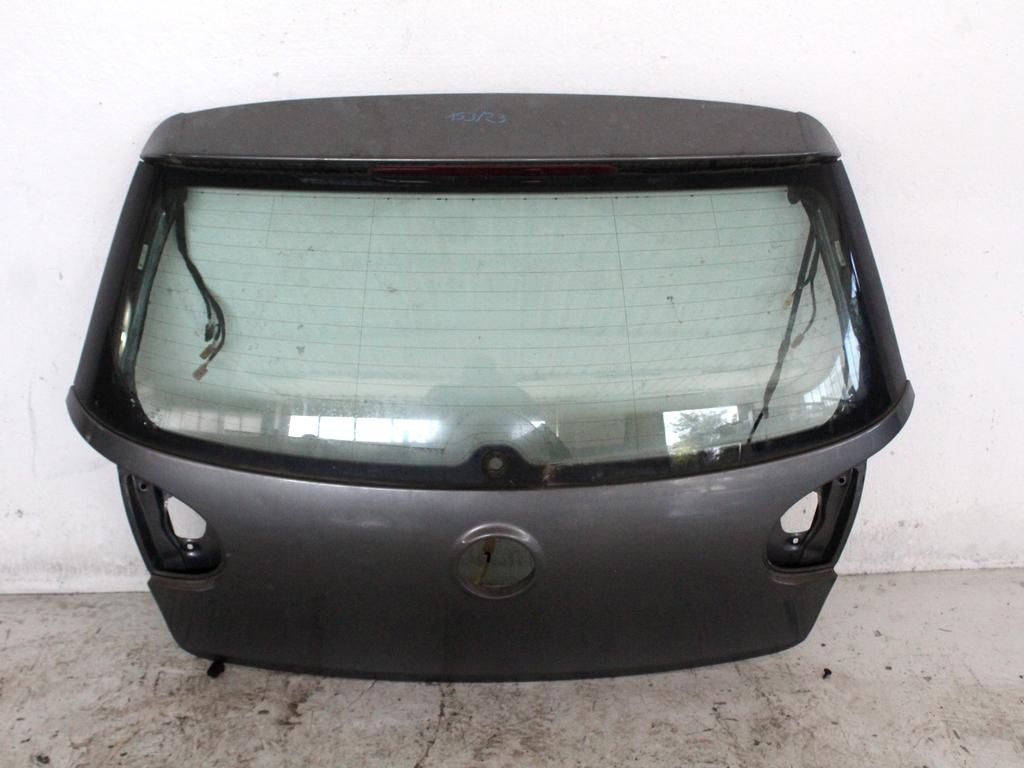 1K6827025H PORTELLONE COFANO POSTERIORE BAULE VOLKSWAGEN GOLF 5 1.6 B 85KW 6M 3P (2005) RICAMBIO USATO CON LUNOTTO