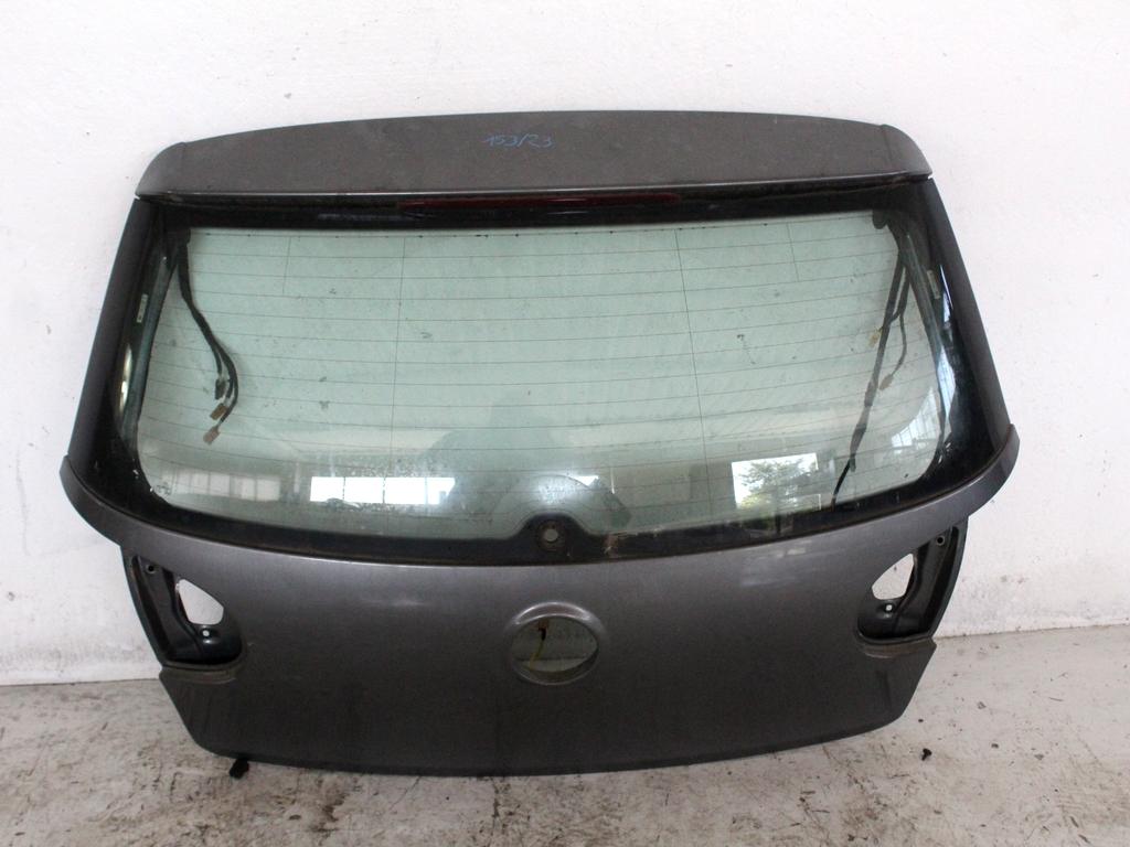 1K6827025H PORTELLONE COFANO POSTERIORE BAULE VOLKSWAGEN GOLF 5 1.6 B 85KW 6M 3P (2005) RICAMBIO USATO CON LUNOTTO