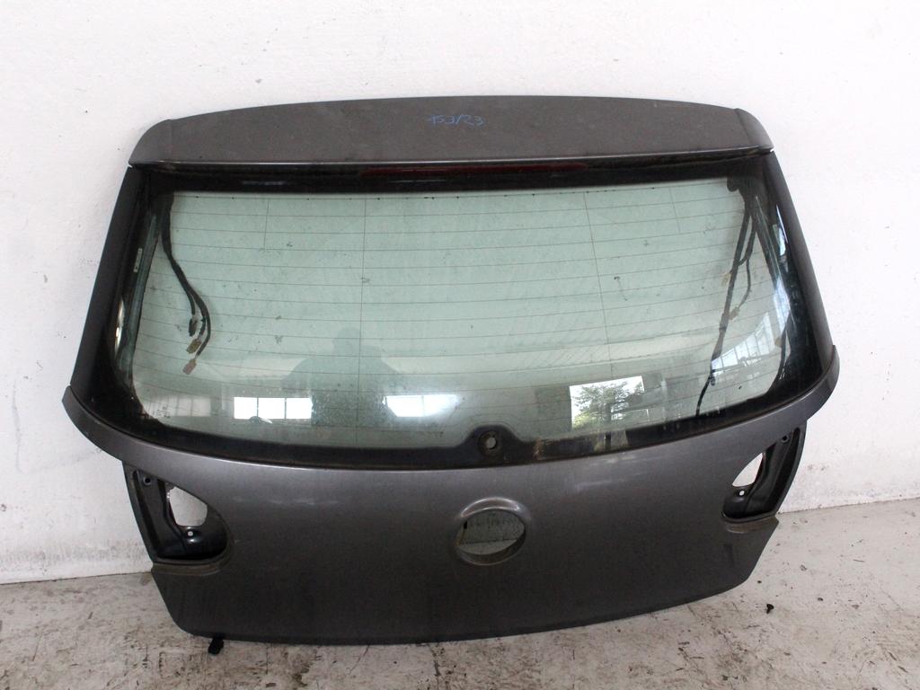 1K6827025H PORTELLONE COFANO POSTERIORE BAULE VOLKSWAGEN GOLF 5 1.6 B 85KW 6M 3P (2005) RICAMBIO USATO CON LUNOTTO