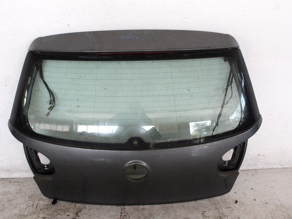 1K6827025H PORTELLONE COFANO POSTERIORE BAULE VOLKSWAGEN GOLF 5 1.6 B 85KW 6M 3P (2005) RICAMBIO USATO CON LUNOTTO