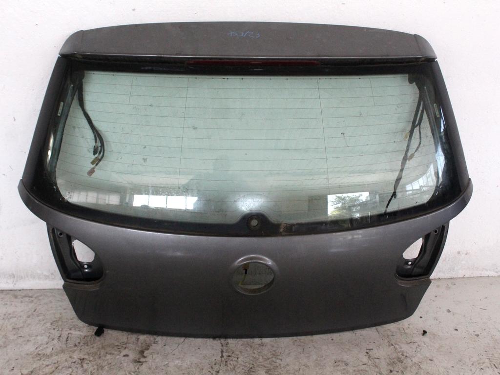 1K6827025H PORTELLONE COFANO POSTERIORE BAULE VOLKSWAGEN GOLF 5 1.6 B 85KW 6M 3P (2005) RICAMBIO USATO CON LUNOTTO