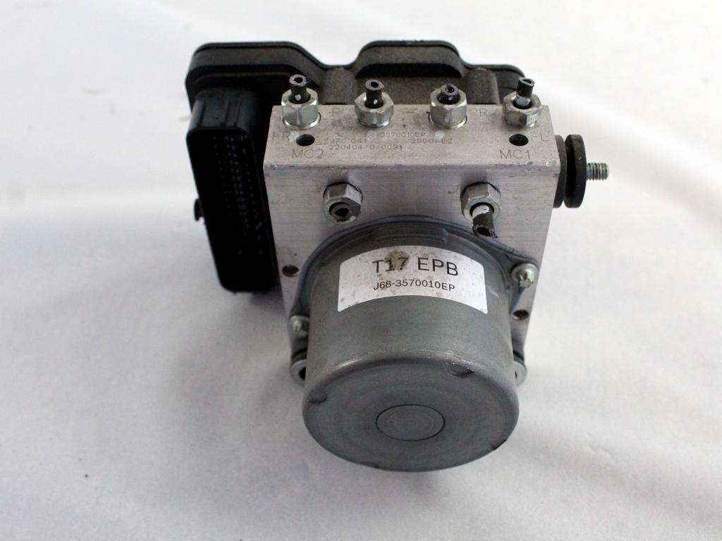 J68-3570010EP CENTRALINA POMPA AGGREGATO ABS DR MOTOR DR 4.0 1.5 G 114KW AUT 5P (2022) RICAMBIO USATO 2265106625 0265956532