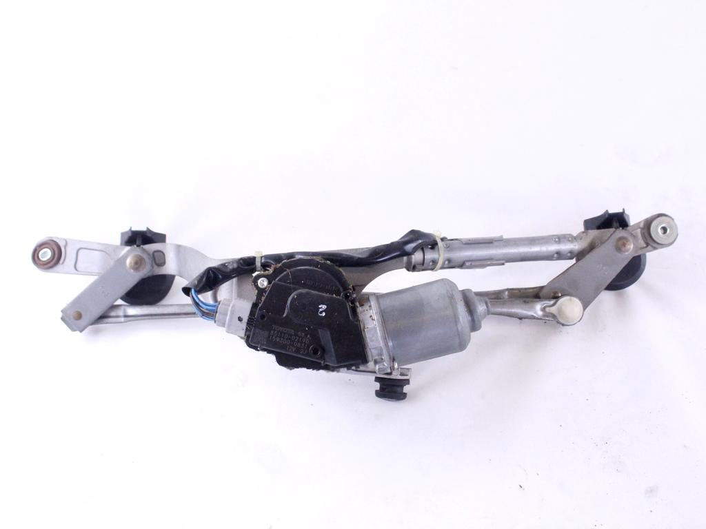 85110-02190 MOTORINO ASTA TERGIPARABREZZA TOYOTA AURIS 1.4 D 66KW 5M 5P (2007) RICAMBIO USATO