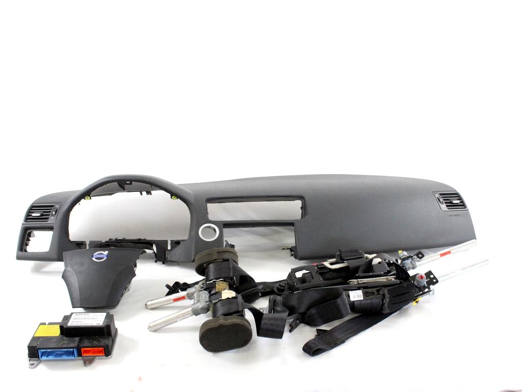 31295109 KIT AIRBAG VOLVO C30 1.6 D 80KW 5M 3P (2010) RICAMBIO USATO CON PRETENSIONATORI CINTURE DI SICUREZZA, CENTRALINA AIRBAG, AIRBAG VOLANTE GUIDATORE, AIRBAG PASSEGGERO, CRUSCOTTO 8623349 8623351