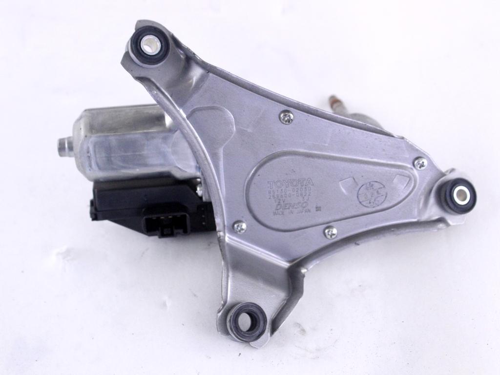 85130-02030 MOTORINO TERGILUNOTTO TOYOTA AURIS 1.4 D 66KW 5M 5P (2007) RICAMBIO USATO