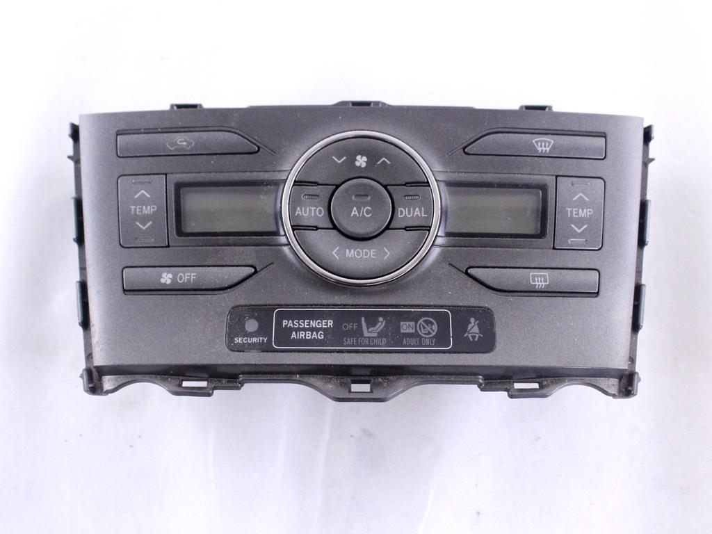 55900-02220-B CENTRALINA GRUPPO DI COMANDO CLIMATIZZATORE CLIMA A/C AUTOMATICO TOYOTA AURIS 1.4 D 66KW 5M 5P (2007) RICAMBIO USATO