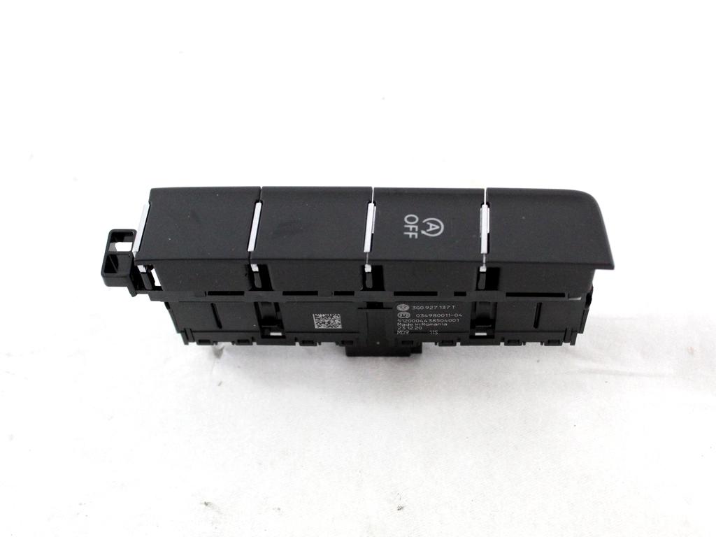 3G0927137T COMANDO INTERRUTTORE DISATTIVAZIONE START AND STOP VOLKSWAGEN PASSAT SW 2.0 D 4X4 147KW AUT 5P (2021) RICAMBIO USATO